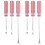 6Pcs Nail Pullers Tack Lifter 3mm V/U Tip Nail Staple Rivet Tack Puller Upholstery Staple Remover Screwdriver Tool 1