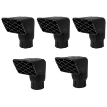 5X 3 Inch Elbow Wading Air Intake Air Ram Snorkel Top Snorkel Fit for Landcruiser Vdj70 Series