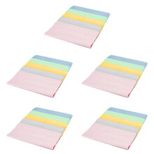 25Pcs Soft Chamois Glasses Cleaner Eyeglasses Fine Fiber Clean Cloth for Lens Camera Cleaning