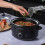 Salter Salter Kuro Slow Cooker 3.5L 3-Heat Settings Ceramic Pot Keep Warm Black 200W 4