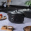 Salter Salter Kuro Slow Cooker 3.5L 3-Heat Settings Ceramic Pot Keep Warm Black 200W 6