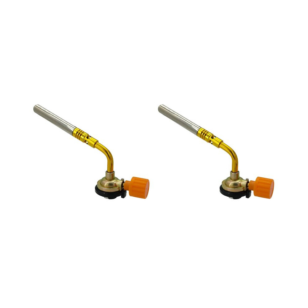 2X Butane Welding Burner Gas Torch Outdoor Camping Barbecue Flame Thrower Portable Welding Equipment 4713062051960