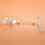 10pcs 6.5 inch Height Transparent Plastic Double Clips Adjustable  Sign Card Display Holder 3