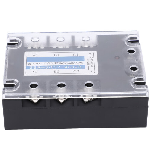 SSR3/0324880A 3 Phase Solid State Relay 480V DC/AC Power Switch for Automation