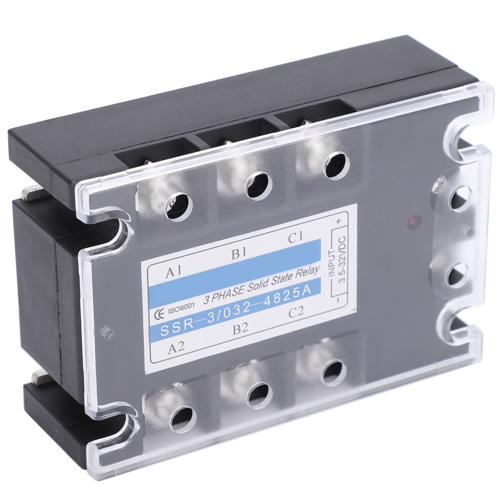 Heavy Duty 3 Phase Solid State Relay Ssr-3/032-4825A Dc Control Ac 480V 25A 6921392250429