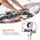 15PCS Adjustable Ratchet Wrench Kit Labor-Saving Torque Spanner Socket Set for Car Repair Hand Tools Adjustable 5