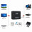 Conversor RCA AV para  Compatível com AV/CVSB L/R, Caixa de Vídeo 1080P 1920x1080 AV2, Compatível com , Suporte A NTSC e PAL, Saída A 8
