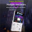 XF40V Retro Handheld Game Console Linux 4.0'' IPS Screen Supports WiFi GamePad 128G Pocket Video Games Player Black 2