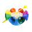 8-Note Children's Hand Bell Percussion Instrument with Stick, Multi-Color, 14.5x7.8cm 2