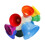 8-Note Children's Hand Bell Percussion Instrument with Stick, Multi-Color, 14.5x7.8cm 7
