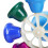 8-Note Children's Hand Bell Percussion Instrument with Stick, Multi-Color, 14.5x7.8cm 13