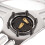 Chrome 3-Spoke Wood Wheel 14in 14