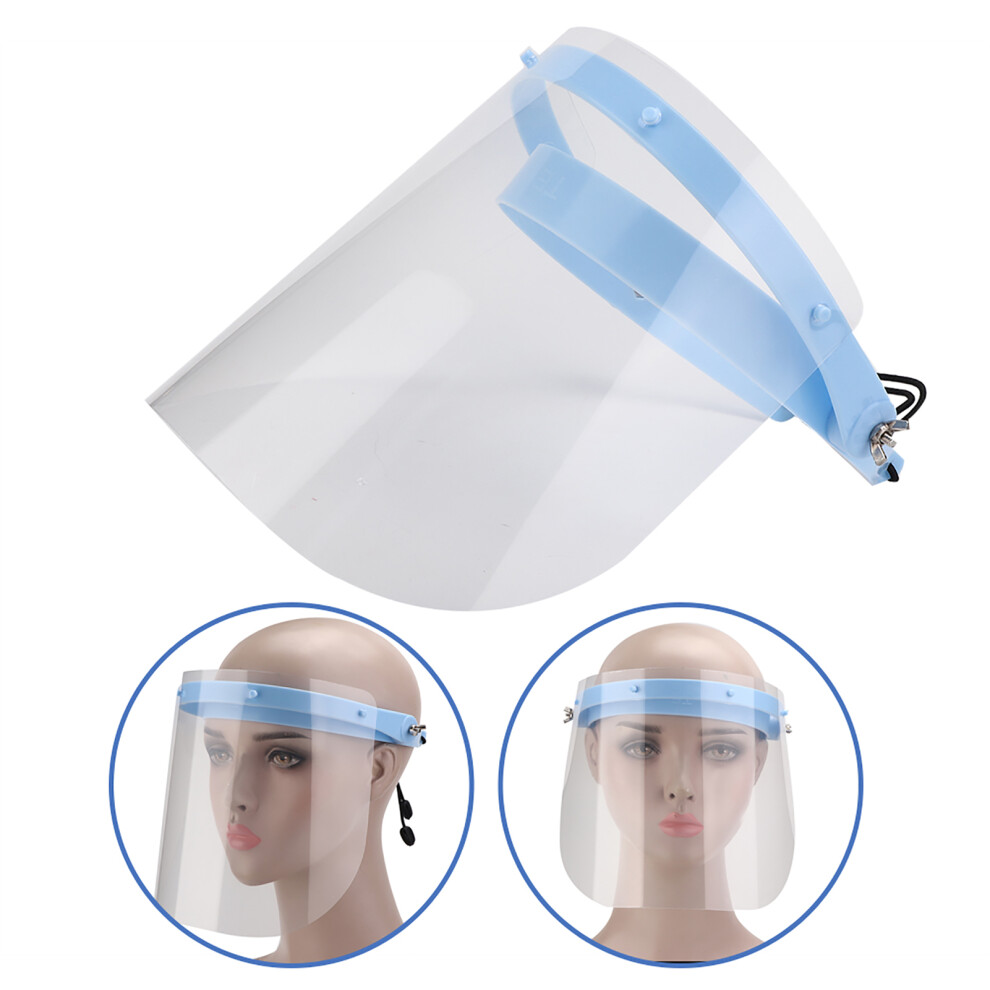 10pcs Waterproof Anti-Fog Dental Face Shields with Reusable Frame