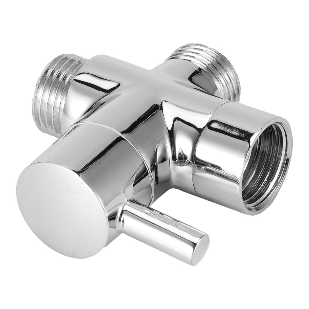 Shower Diverter Valve 3Way For Bathroom Tap - Handheld & Fixed Head Split G1/2 5041392256632