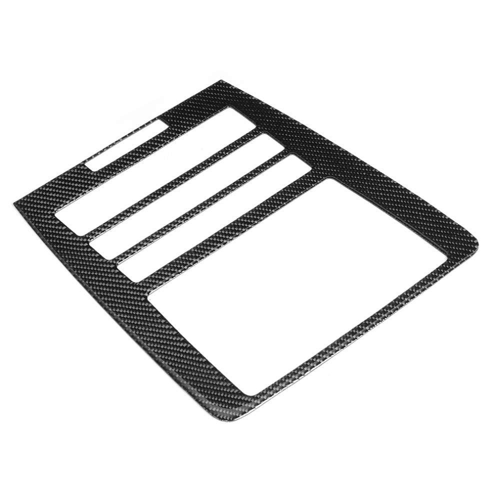 Carbon Fiber Navigation Control Panel Cover Fit For Ford Mustang 2009-2013 8711392551798