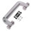 4Sets Universal Silver Luggage Handles Replacement for Suitcase Repair 10