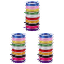 30Rolls Bright Assorted Craft String for DIY Bracelets and Accessories