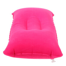 1X Draagbaar PVC Campingkussen Rosé, Voor Reis En