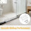 3Pièces Guide Bas De Porte De Douche Transparent En Pour DIY 4