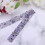 1M Ruban Décoratif Violet Avec Strass Pour Ceinture Sacs 3