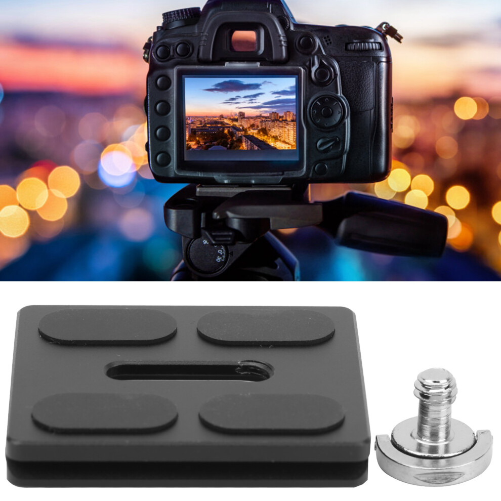 Aluminium Alloy Ballhead Quick Release Plate For Tripods, Model Qal-50, 36G Black 4961392257709