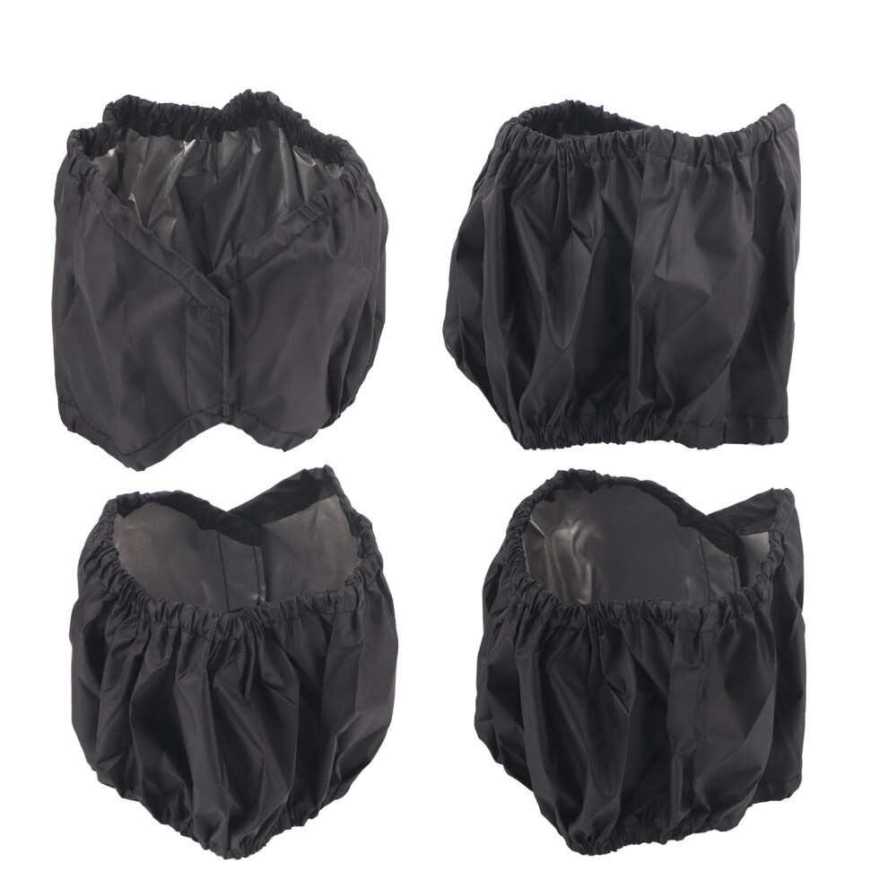Infant Stroller Wheel Dustproof Cover Oxford Fabric S,L 20Cm/25Cm Black 7901392257894