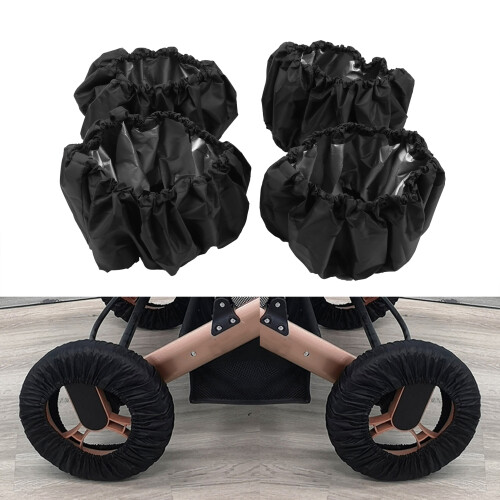 Kinderwagen Radabdeckung, Oxford-Stoff, L, Set