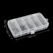 75pcs High Carbon Steel Offset Circle Hooks Set, Durable Fishing Gear