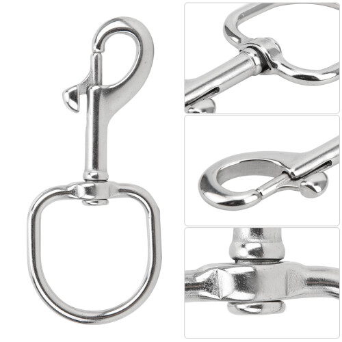Secure Single Hook D Ring Clip