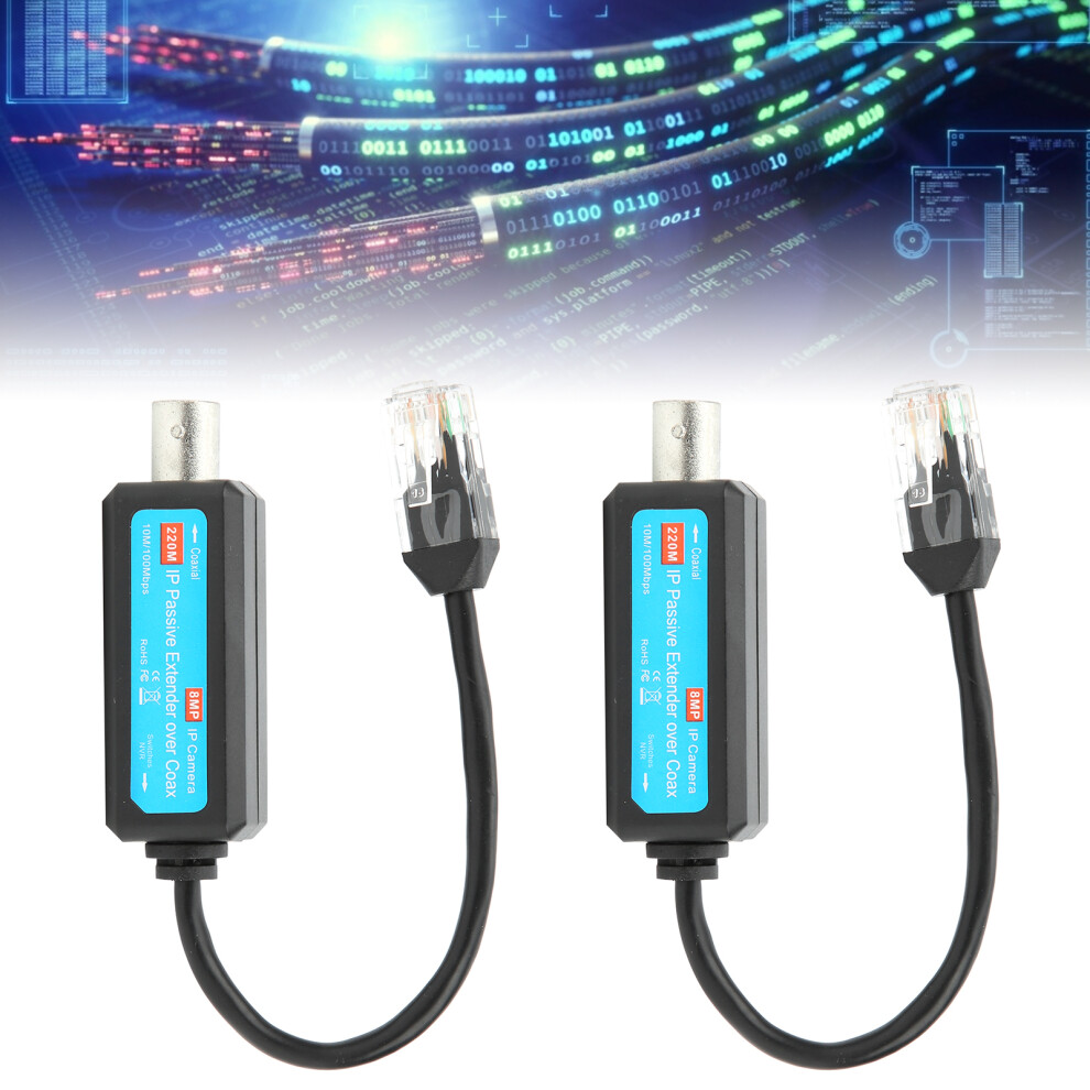 Ip Passive Extender Over Coax Network Transmitter 8Mp Hd, 220M 4631392259187