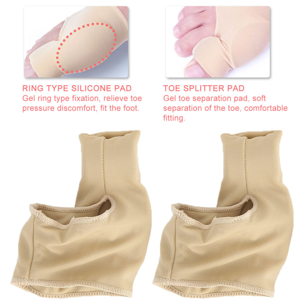 Toe Separator Corrector Orthotics S/M/L Mesh Feet Pedicure Straightener