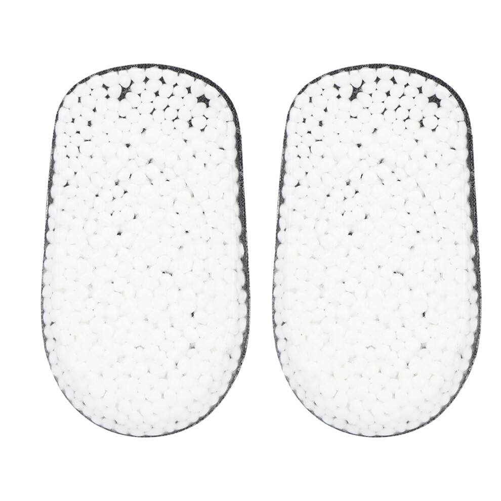 Black Height Increase Insole Half Invisible Heel Pad 2.5Cm (Male)