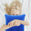 Coussin De Cou Gonflable Portable En Velours Pour Déplacements 3