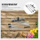 Wide Head Garden Rake Adjustable Handle Heavy Duty Iron Tool 5