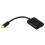 2X Digital SPDIF Optical Audio Splitter 2 Way Toslink Splitter Adapter 1 Input 2 Output SPDIF Optical Cable Splitter Hub 5