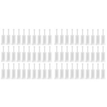 60St Universal Spray Tool Filters Wegwerp HVLP Gravity Feed Verfzeefjes Fijnmazig, Wit