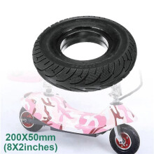 2X 8-Calowa Elektryczna Opona do Skutera 200X50 Solidna Opona Tylna Opona do Speedway RUIMA 4 PRO
