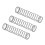 9Pcs Accessoires de Ressort de Soupape de Piston de Trompette 7