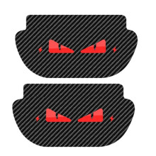 2X Brake Light Sticker for Model Y, Devil Eye Car Taillight Sticker Automotive Exterior Sticker