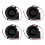 4pcs 75mm x 30mm  12V 0.36A 2Pin Computer PC Blower Cooling Fan 1