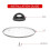 3Pcs Universal Pot Lid Replacement Knobs, Heat Resistant Pan Lid Holding Handles 4