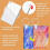 120 Pack Sublimation Keychain Blank Double Sided Heat Transfer Blank  Blank Board Key  Blank Sublimation DIY 4