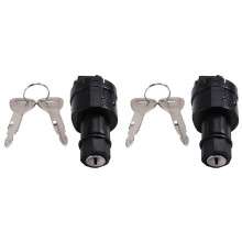 2X Interruptor de Encendido 57590-23342-71 4P con 4 Llaves para Montacargas 30-8FG10, 30-8FG25 y 30-8FG30