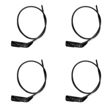 4X Suitable for 3008 4008 5008 Wiper Nozzle Front Stop Glass Cleaning Nozzle