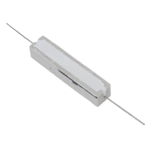25 Pcs 10W Watt 15 Ohm 5% Wirewound Ceramic Cement Resistor 2