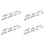32X Explorer Car Emblem Front Huv Emblem 3D Letters Explorer Sticker Passar för  2011-2019 Explorer (Gloss Silver) 1