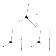 6 Set Elektronische Accessoires: 3 Set Antenne UHF-F 10-1300MHz Antenne & 3 Set Dual Band Antenne UHF / VHF 144/430MHz 2.15