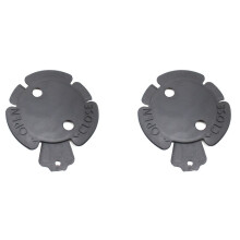2X 51757209541 Car Oil Sump Underfloor Drain Cover Flap for 5 6 7 Series F10 F11 F07 F01 F12 F18 520Li 535i
