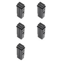 5X Bouton de Commutation de Climatisation 2911017 84660-0B010 5 Broches pour T100 4Runner RAV4 Tacoma Pickup 1989-2000 951017 B