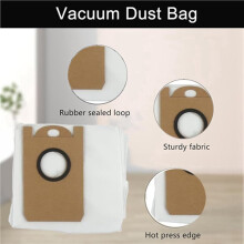 20x Sac à Poussière pour IMOU RV1 Pro/RV1 Pro Max Aspirateur, Pièces de Rechange, Sac à Poussière Capacité, Pièces de Rechange pour Nettoyage